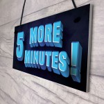 BOLD Neon Effect Sign For Boys Bedroom Man Cave Game Room