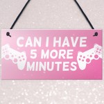 Funny Girls Bedroom Sign GIRL GAMER Gift For Daughter