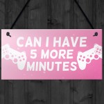 Funny Girls Bedroom Sign GIRL GAMER Gift For Daughter