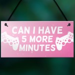 Funny Girls Bedroom Sign GIRL GAMER Gift For Daughter