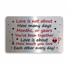 Metal Card Wallet Gift For Him Gift For Anniversay or Christmas