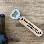 18th 21st 30th Birthday Gift For Son PERSONALISED Bottle Opener