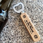 BEST UNCLE Gift For Birthday Wooden Bottle Opener Gift For Him