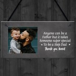 PERSONALISED Image Plaque For Step Dad Birthday Christmas