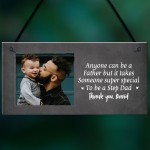 PERSONALISED Image Plaque For Step Dad Birthday Christmas