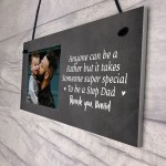 PERSONALISED Image Plaque For Step Dad Birthday Christmas
