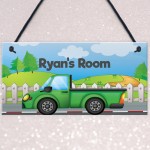 Boys Bedroom Door Sign PERSONALISED Nursery Decor For Boy