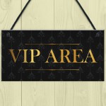 Vintage Style VIP AREA Sign For Bar Pub Club Man Cave Home Bar