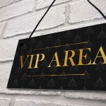 Vintage Style VIP AREA Sign For Bar Pub Club Man Cave Home Bar