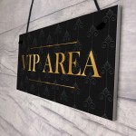 Vintage Style VIP AREA Sign For Bar Pub Club Man Cave Home Bar