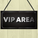 Shabby Chic VIP AREA Sign For Home Bar Man Cave Pub Club