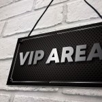 Shabby Chic VIP AREA Sign For Home Bar Man Cave Pub Club