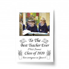 Personalised Gift For Teacher Teaching Assistant A4 Print