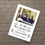 Personalised Gift For Teacher Teaching Assistant A4 Print