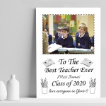 Personalised Gift For Teacher Teaching Assistant A4 Print