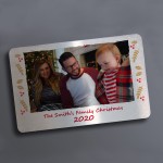 Family Christmas PERSONALISED Photo Wallet Card Family Gift