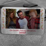 Family Christmas PERSONALISED Photo Wallet Card Family Gift