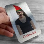 Funny Personalised Photo Wallet Card Insert Christmas Gift