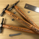 Happy Retirement Gift For Friend Engraved Hammer Funny Gift