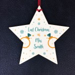 Last Christmas As A Miss PERSONALISED Engagement Wedding