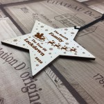 Personalised Family Christmas Bauble Lockdown Memory Tree Decor