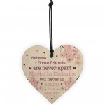PERSONALISED Friendship Gift For Birthday Christmas Wood Heart