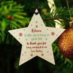 PERSONALISED Thank You Christmas Gift For Teacher Assistant