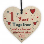 Funny Rude 1st Anniversary Gift For Husband Wife Gift For Him