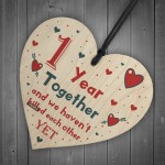 Funny Rude 1st Anniversary Gift For Husband Wife Gift For Him