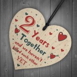 Funny Rude 2nd Anniversary Gift For Husband Wife Gift For Him