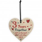 Funny Rude 3rd Anniversary Gift For Husband Wife Gift For Him
