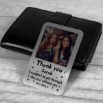 Thank You Gift For Best Friend Wallet Card Insert Birthday Xmas