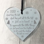 Engraved Christmas Bauble Tree Decoration Lockdown Gift