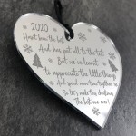 Engraved Christmas Bauble Tree Decoration Lockdown Gift