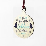 Christmas Lockdown Personalised Bauble 2020 Tree Decoration