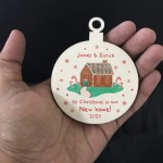 1st Xmas New Home Bauble PERSONALISED Christmas Tree Decor