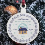 1st Christmas New Home Christmas Tree Decor PERSONALISED