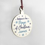 PERSONALISED Christmas Bauble Tree Decor Daughter Son Gift