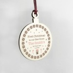 1st Christmas New Home Gift PERSONALISED Xmas Tree Decor