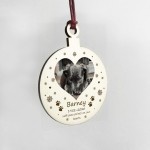 PERSONALISED Image Photo Christmas Tree Decoration Pet Sign