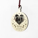 PERSONALISED Image Photo Christmas Tree Decoration Pet Sign