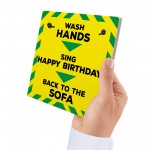 Wash Hands Novelty Lockdown Gift Sign