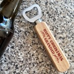 HAPPY CHRISTMAS GRANDAD Bottle Opener Christmas Gift