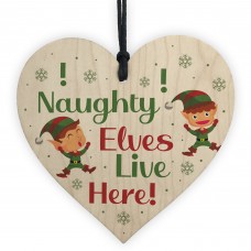 Funny Christmas Decoration ELF Sign Elf Accessories Daughter Son