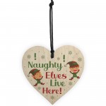 Funny Christmas Decoration ELF Sign Elf Accessories Daughter Son