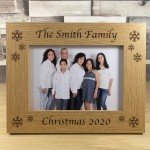Christmas 2020 Personalised PHOTO FRAME Memory Gift For Family
