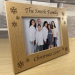 Christmas 2020 Personalised PHOTO FRAME Memory Gift For Family