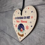 1st First Christmas In New Home Wooden Heart Christmas Gifts