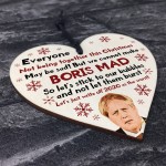 Funny Christmas Quarantine Sign Gift Wooden Heart Gift Of 2020