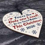 Funny Quarantine Lockdown Gift Christmas Bauble Family Couple